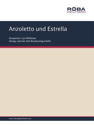 cover image of Anzoletto und Estrella